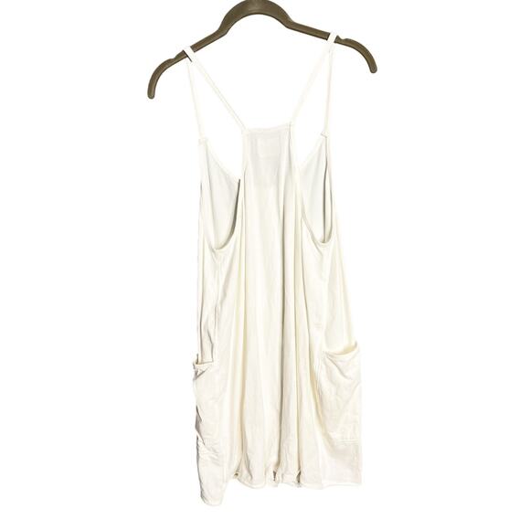 Free People FP Movement Hot Shot Romper Size Small White‎ Sleeveless - Picture 7 of 8